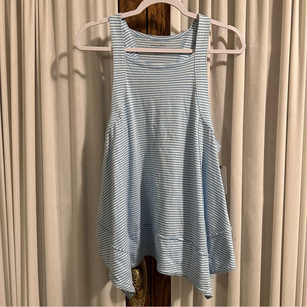 Anthropologie Pilcro Hankey-Hem Swing Tank Top View 4